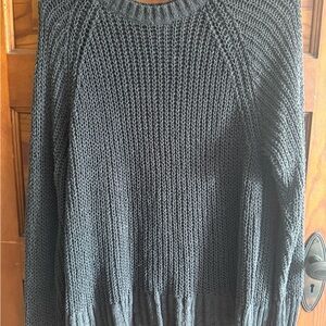 Aerie Charcoal Knit Sweater